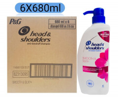 Live Selling 6 Pcs Bundle Head Shoulders Anti Dandruff Shampoo 680ml (Cargo)