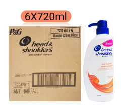 Live Selling 6 Pcs Bundle Head Shoulders Anti Dandruff Shampoo 720ml (Cargo)