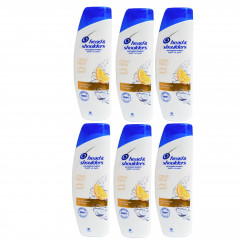 Live Selling 6 Pcs Bundle Head & Shoulders Citrus Fresh anti-dandruff shampoo for oily hair 400 ML (Cargo)