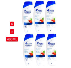 6 Pcs Bundle Head & Shoulders Dry Scalp Care Dandruff Shampoo With Almond Oil (6X400 ML) (Cargo)