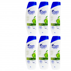 Live Selling 6 Pcs Bundle Head & Shoulders Apple Fresh Anti-Dandruff Shampoo 600ml (Cargo)