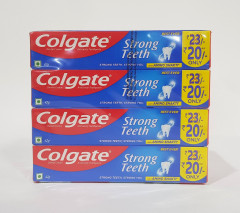 Live Selling 12 Pcs Bundle Colgate Strong Teeth Anti-Cavity Toothpaste, 42g (Cargo)