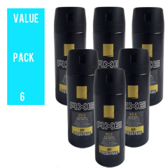 Live Selling 6 Pcs Bundle Axe Block Deodorant Body Spray 150ml (Cargo)