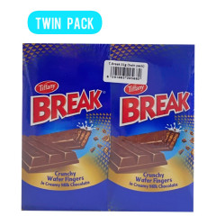 Tiffany Break Crunchy Wafer Fingers In Creamy Milk Chocolate (Cargo)