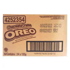 Live Selling 24 Pcs Bundle Oreo Chocolate Crème Oreo Cookie,133grams (Cargo)