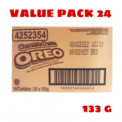 24 Pcs Bundle Oreo Chocolate Crème Oreo Cookie,133grams (Cargo)