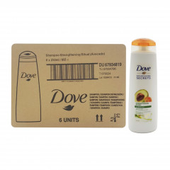 Live Selling 6 Pcs Bundle Dove Nourishing Secrets Strengthening Ritual With Avocado Shampoo 250ml (CARGO)