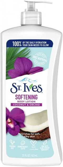 St.lves Softening Coconut & Orchid Body Lotion (621ml) (Cargo)