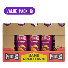 Live Selling 19 Pcs Bundle Pringles Barbeque 165g (Cargo)