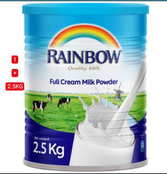 Rainbow Full Cream Milk Powder 2.5kg