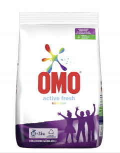 Omo Matik Active Fresh Colors 7,5 kg Pack (Cargo)