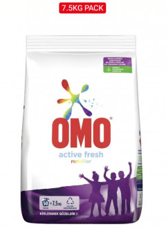 Omo Matik Active Fresh Colors 7,5 kg Pack (Cargo)