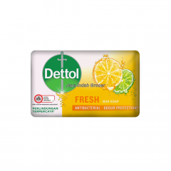 Dettol Fresh Bar Soap Anti Bacterial Odour Protection 60g (Cargo)