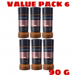 6 Pcs Bundle Davidoff Cream Intense Instant Coffee 90g (Cargo)
