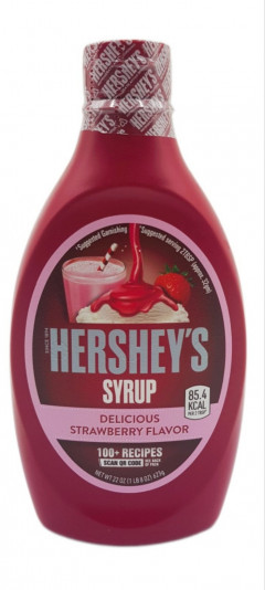 (Food) Hersheys Syrup Delicious Strawberry Flavors (623g) (Cargo)