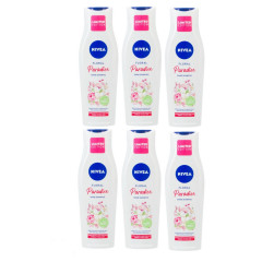Live Selling 6 Pcs Bundle Nivea Shampoo 250ml Floral Paradise Shine 250ML (Cargo)