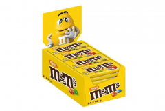 Live Selling 24 Pcs Bundle M&M'S Peanut Milk Chocolate Candy 45g (Cargo)