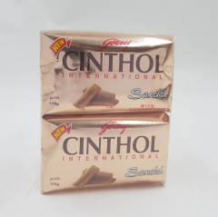 Live Selling 4 Pcs Bundle Godrej Cinthol Bar Soap 99.9% Germ Protection Sandal (With Deodarant) 175G (Cargo)