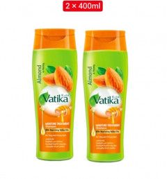 2 Pcs Bundle Vatika Nourish Treatment Shampoo 400ml (Cargo)
