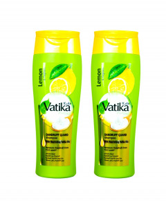 Live Selling 2 Pcs Bundle Vatika Dandruff Guard Shampoo 400ml (Cargo)