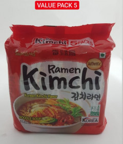 (Food) 5 Pcs Pack Korean Kimchi Flavor (Cargo)
