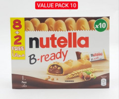 10 Pcs In 1 Box Nutella B-Ready Biscuit Multipack (Cargo)