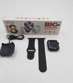FitPro T88 Plus Smart Watch with Music& Heart rate &Sports Big 1.77 Infinite Display (Mc)