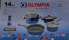 OLYMPIA 14Pcs Cookware Set OE-1418