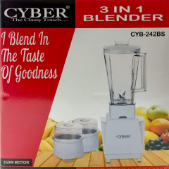 CYBER 3 In 1 Electric Blender With Grinder 3502 Motor
