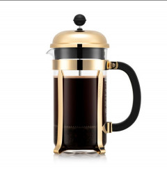 Bialetti Coffee Press Smart, French Press for coffee or tea, glass container, dishwasher safe
