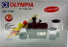 OLYMPIA KERIN 4 IN 1 Juicer /Grinder/ Blender Set OE-176P