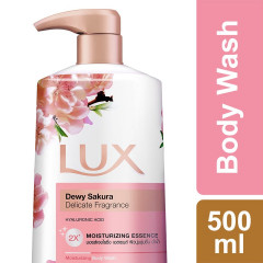 LUX Dewey Sakura Delicate Fragrance 500ml (Cargo)