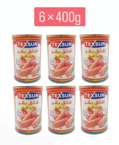 (Food) 6 Pcs Bundle Tex Sun Beef Sausage (6X400g) (Cargo)