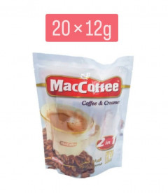 (Food) 20 Pcs Bundle  Maccoffee Coffee& Cramer (20X12g) (Cargo)