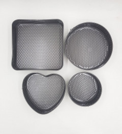 4 Pices Cake Mould
