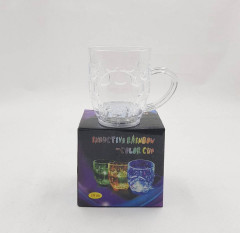 Acrylic Plastic Inductive Rainbow Color Cup