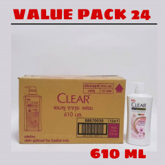 12 Pcs Clear Scalp Care Shampoo 610ml (Cargo)