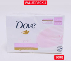 4 Pcs Bundle Dove Pink Beauty Bar (Cargo)