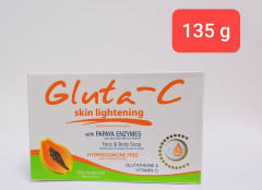 Gluta-c Skin Lightening Face And Body Soap (135g) (Cargo)