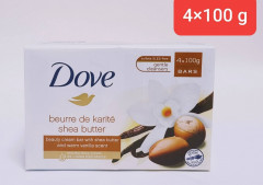Dove 4 Pcs Bundle Shea Butter Beauty Bar 100g (Cargo)