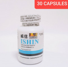 Ishin Advanced White Japan Formula Food Supplement 30 Capsules (Cargo)