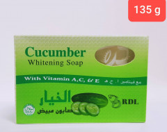 Cucumber Soap With Vitamin A, C And E For Whitening, 135G (Cargo)