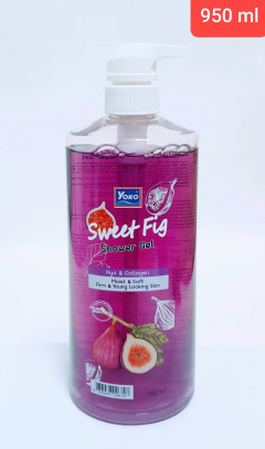 Yoko Sweet Fig Shower Gel Hya & Collagen 950ml (Cargo)