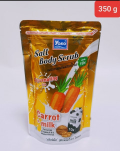 YOKO GOLD SALT SCRUB CARROT MILK 350 g