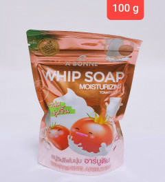 A Bonne Moisturizing Tomato and Milk Whip Soap  (100g)