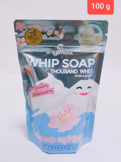 A Bonne Whip Soap Thousand White Rose 100 G