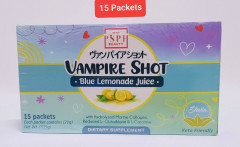 Vampire Shot Biue Lemonade Juice , 15 PACKETS