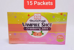Vampire Shot Cranberrry Juice , 15 PACKETS
