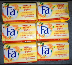 6 Pcs Fa Bundle Yoghurt Vanilla Honey Bar Soap (6 X 175G) (Cargo) 10096746