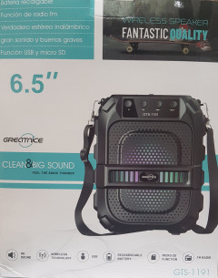 Wireless Speaker Fantastic Quality 6.5 Inch